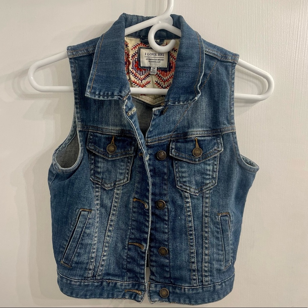 Jean vest